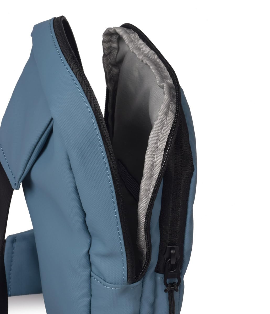 KCB Jamonera de Hombre Skid | Diseño Espacioso y Práctico | Bolsillos Multiusos | Asas Ajustables | 100% Vegano