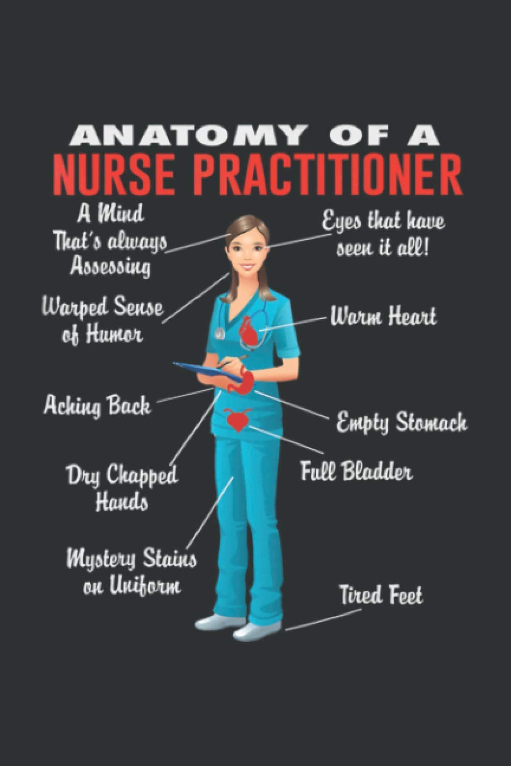 Anatomy Of A Nurse Practitioner (Gratitude Journal): Gift For Nursery Staff, Gratitude Journal