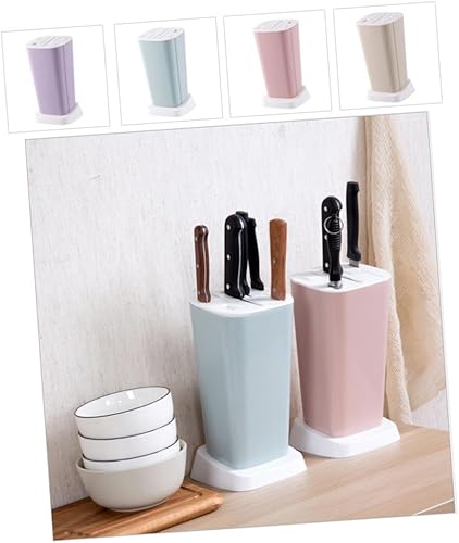 Miniatura 3 de Ciieeo Bloque Cuchillos Soporte Vajilla Simple Púrpura