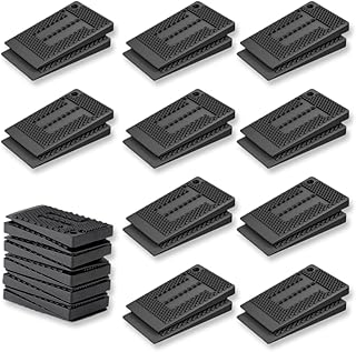 SGERUFZ 10 Piezas Cuñas de Plástico, Niveladores de Muebles, Almohadillas Antideslizantes, Cuñas para Mesa, Cuñas de Niv...