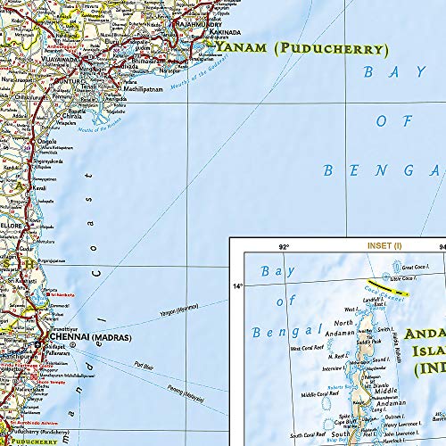 India Map: Travel Maps International Adventure Map: 3011