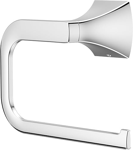 Miniatura 23 de Pfister Bruxie Portapapel Higiénico, Soporte para Rollo de Papel Higiénico del Baño, Montaje en Pared, Atornillado, Acabado Níquel Cepillado Spot