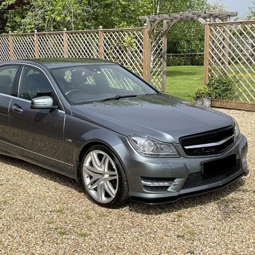 Alerón delantero negro brillante Mercedes W204 AMG-Line: renueva tu Clase C