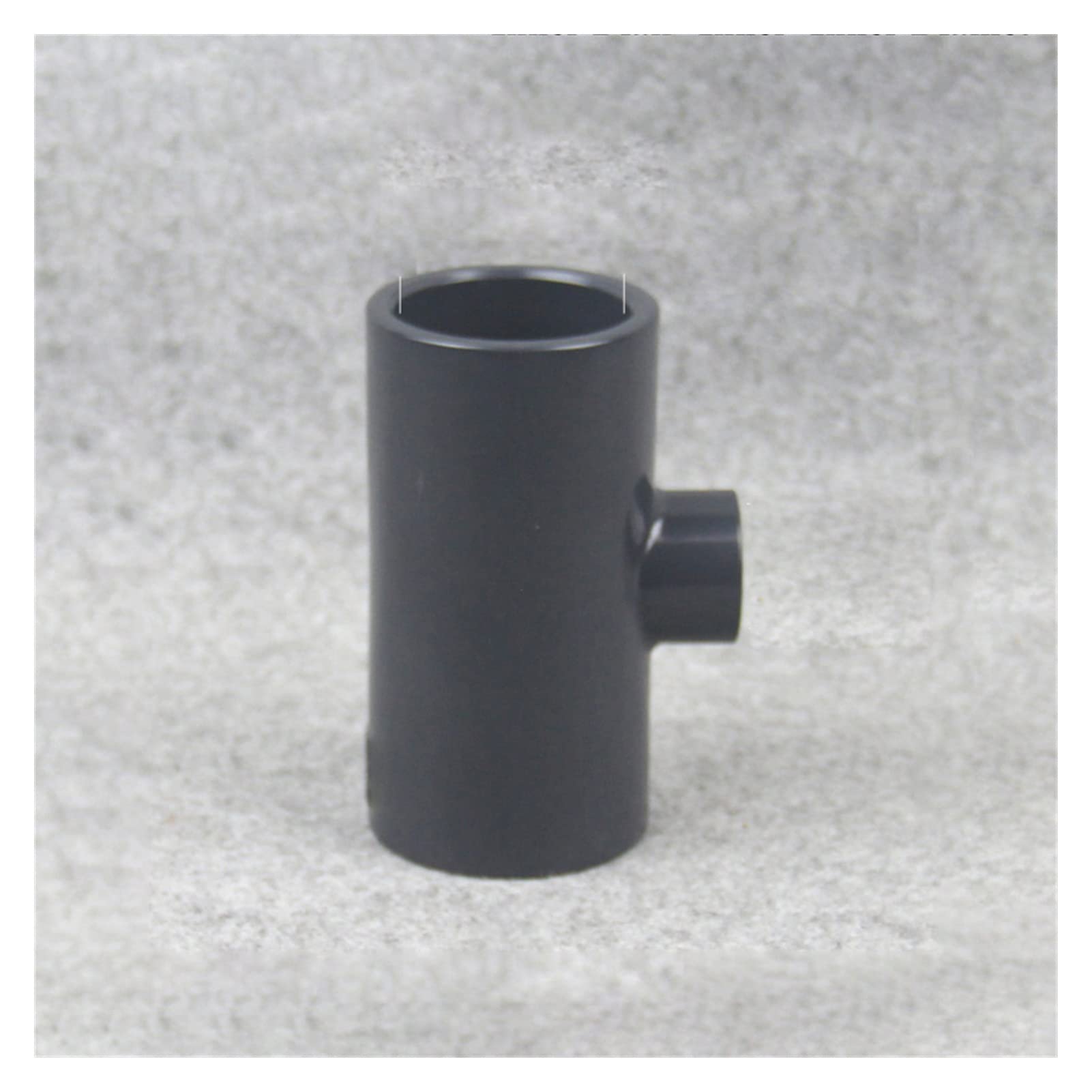 HMTE Accesorios de tubería de Agua de plástico UPVC en T de Diferentes diámetros 1 Pieza (Color : 1 Pcs, Thread Specification : ID 50 X ID40mm) (1 Pcs ID 50 X ID32mm)
