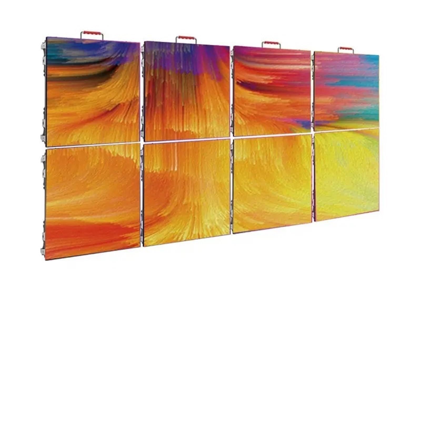 Schermi di proiezione Schermi di proiezione 2K 4K P3.91 Schermo pubblicitario a LED Curvo sostitutivo per Interni a noleggio Schermo a Parete a LED per Smart Home (P3.91 500x1000mm)