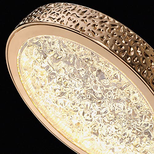 Lustre suspension géométrique LED 8W or moderne orientable - 5