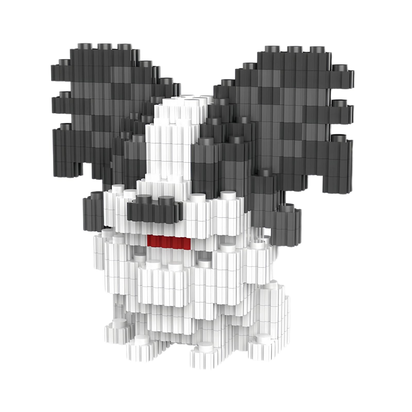 NOOLY Micro Dog Building Blocks, Pet Bricks Sets for Adults and Boys Girls CLJM-01 (Butterfly Dog)