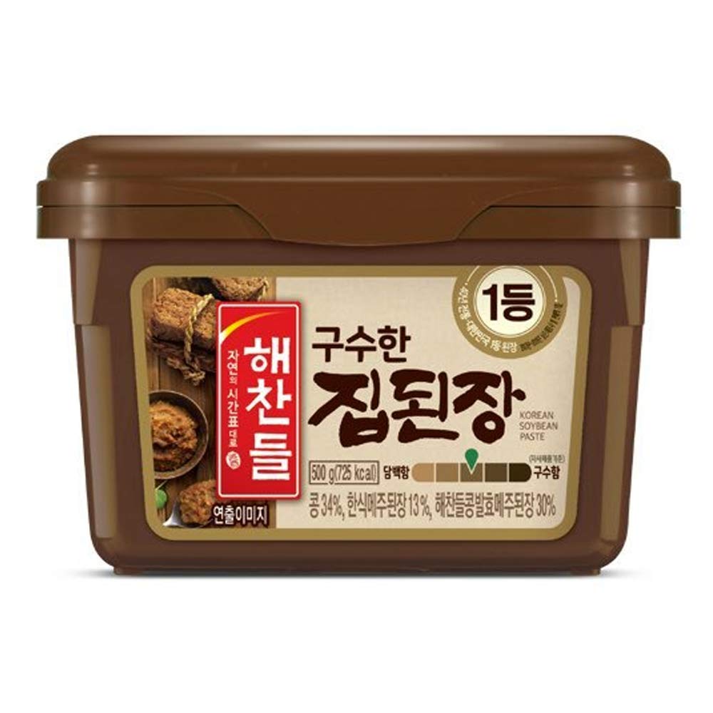 CJ Haechandle Korean Soybean Paste (Gusuhan) 500g