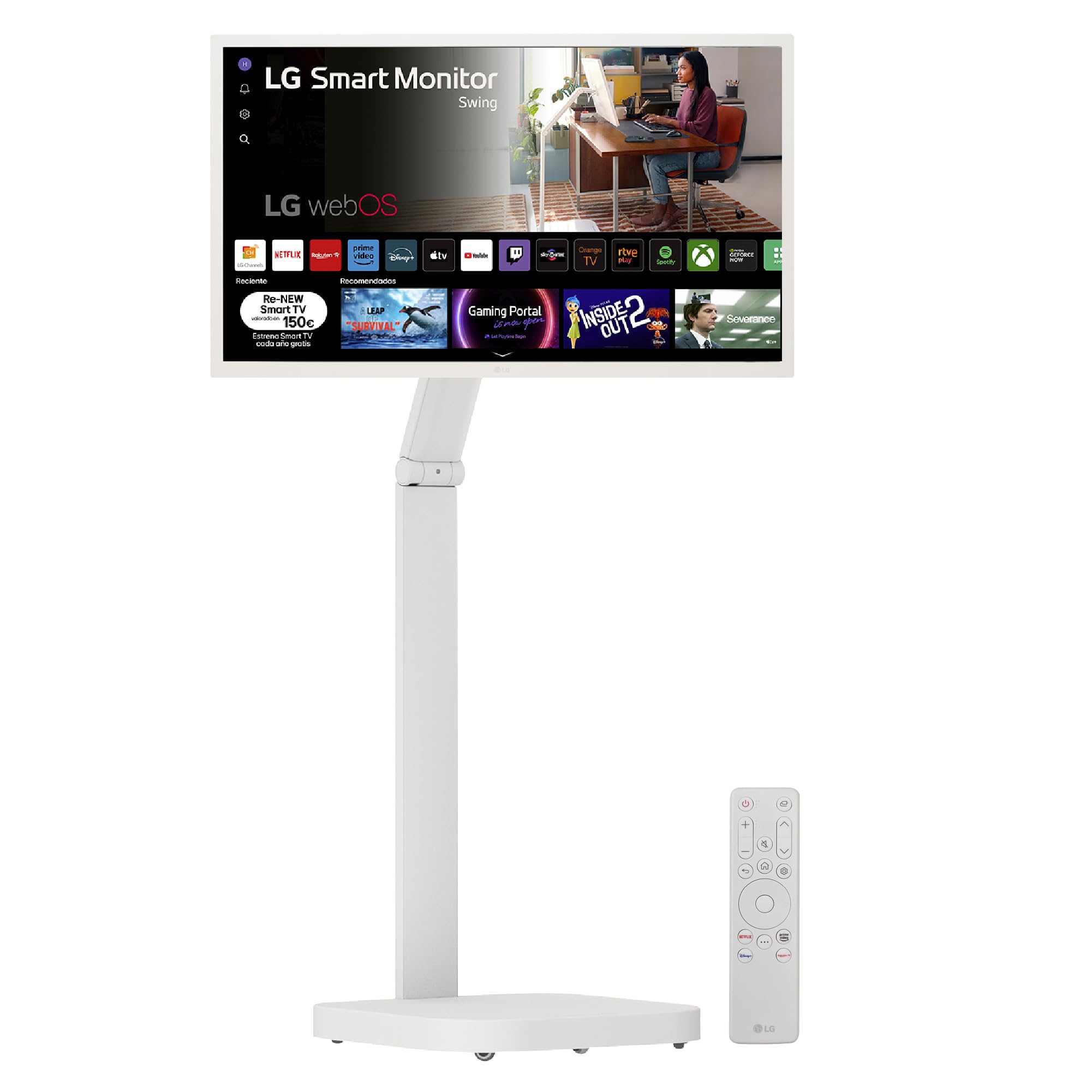Monitor LG 32" Smart: Teletrabajo y Ocio en Full HD