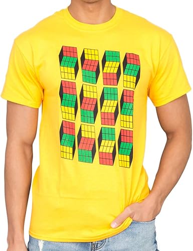 The Big Bang Theory Sheldon Cooper Opti Blocks - Camiseta de manga corta para adultos