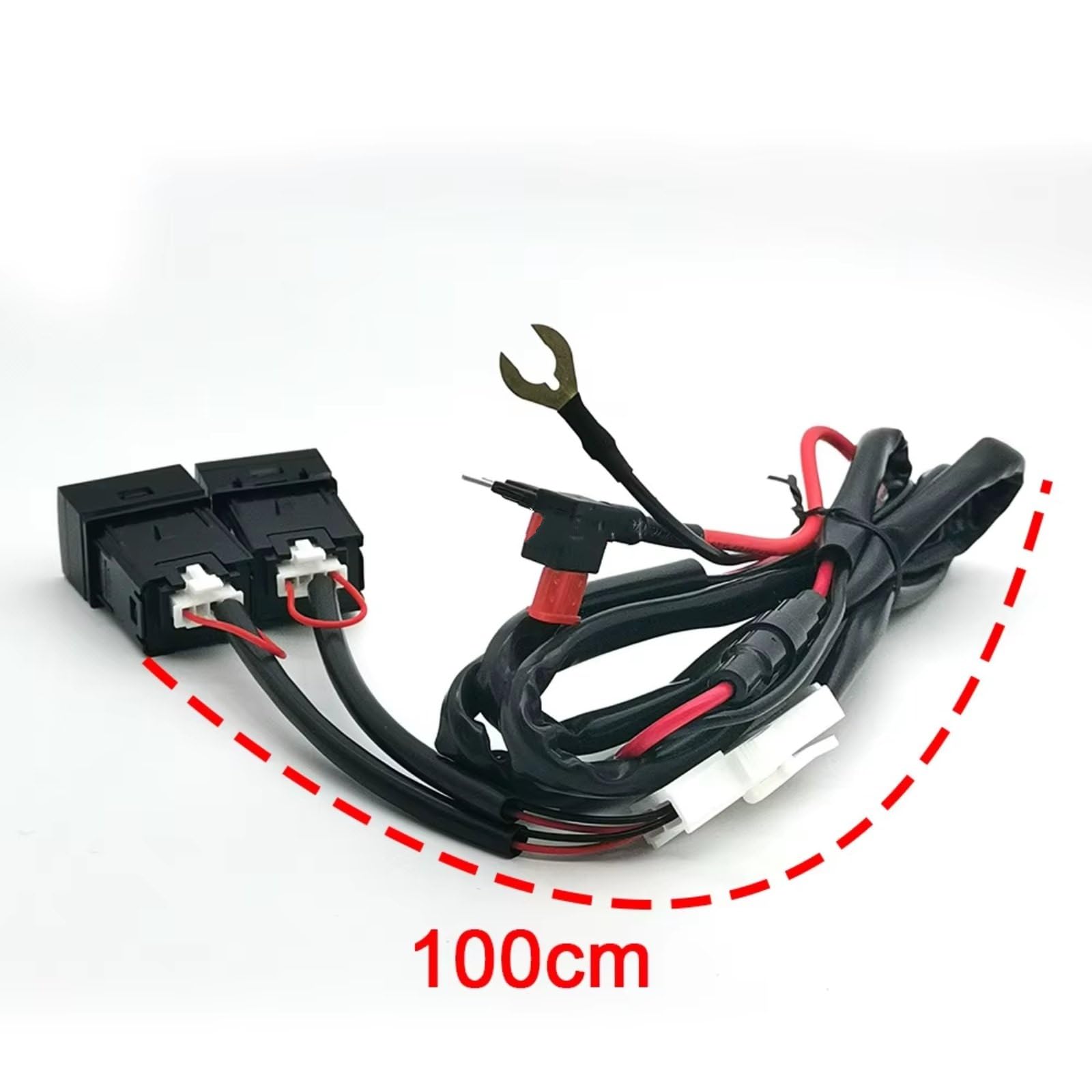 Porta USB Centrale Compatibile Con Mitsubishi Per Outlander 2023 Auto Caricabatterie Doppio QC3.0 Presa Ricarica Rapida Tipo C PD Ricarica Telefono Ricambi Auto