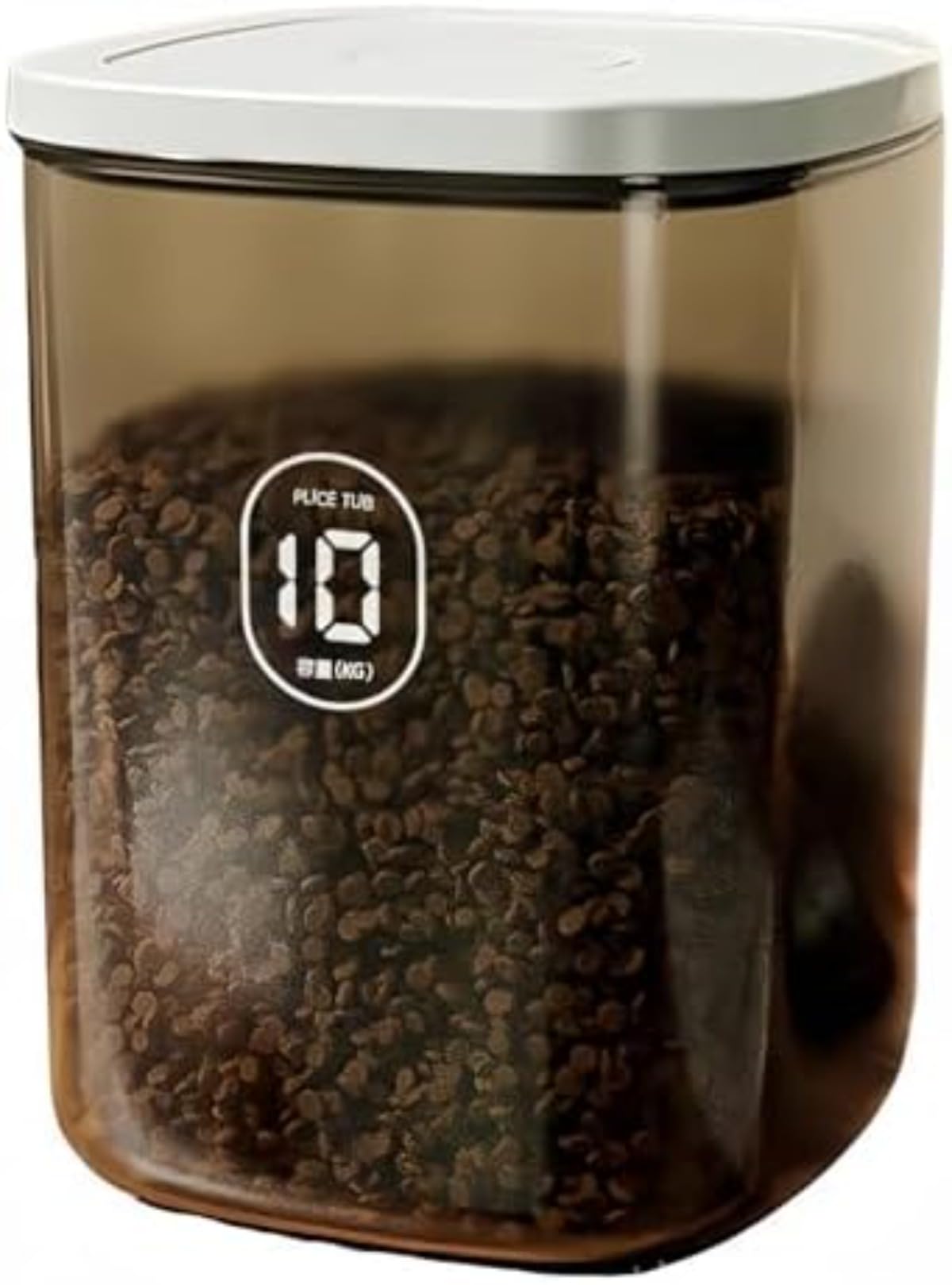 Amazon.co.jp: ペットフードストッカー 真空保存 10kg 大容量