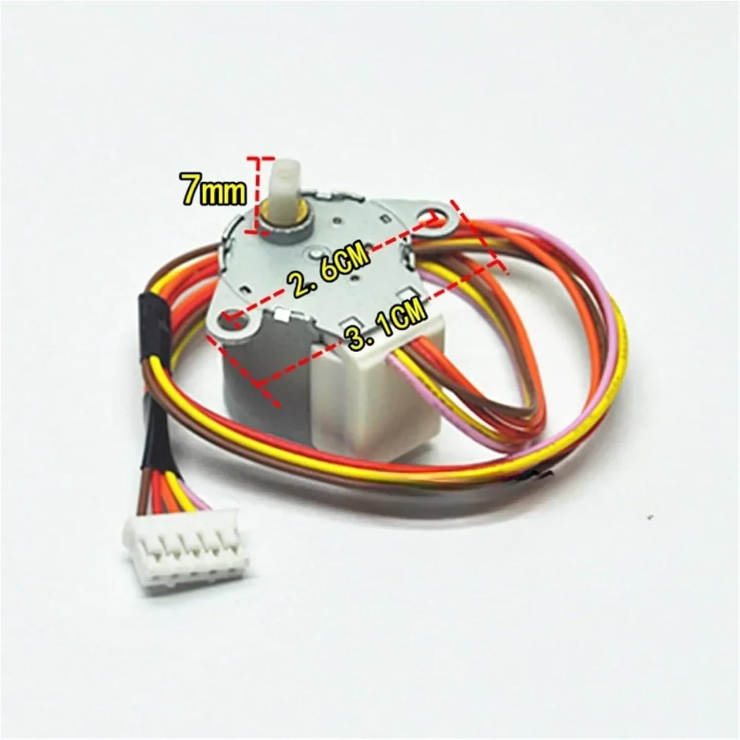 Step Motor 20BYJ46 For Air Conditioner Indoor Unit Guided Fan DC 12V Conditioning Parts Repair Accessories