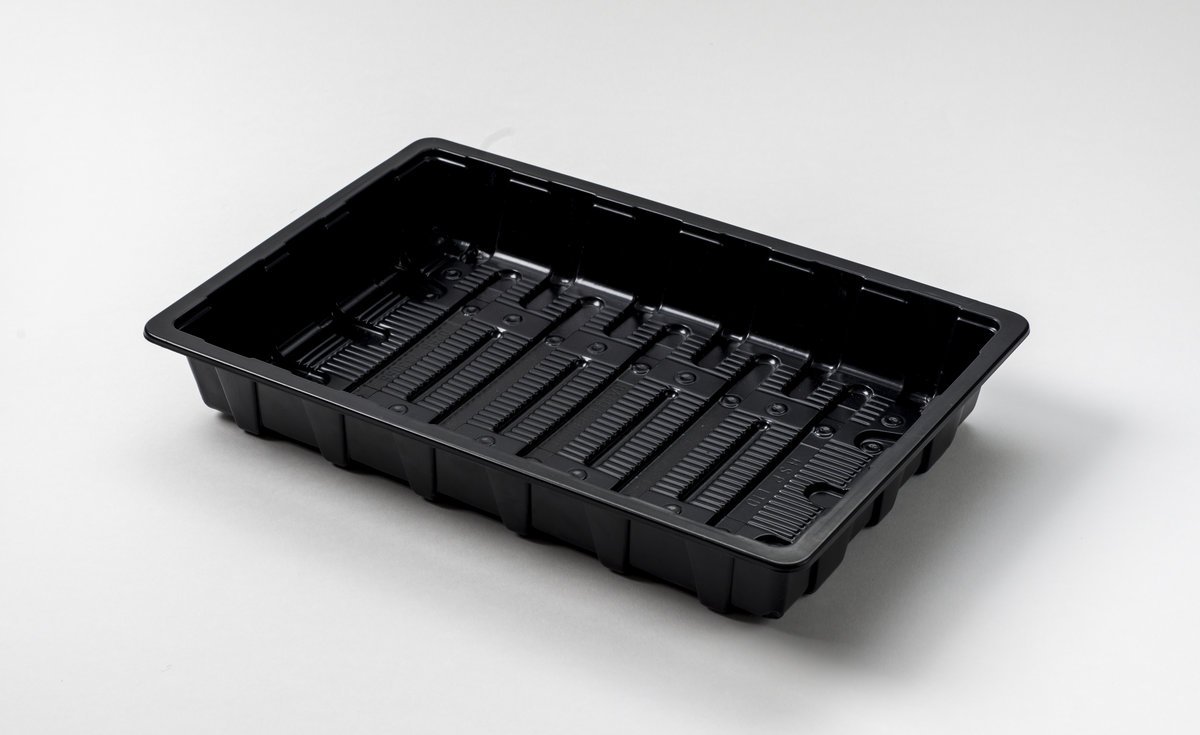 Nutley's Black Full Size Seed Tray 38Cm Without Drainage Holes (Pack Of 10)