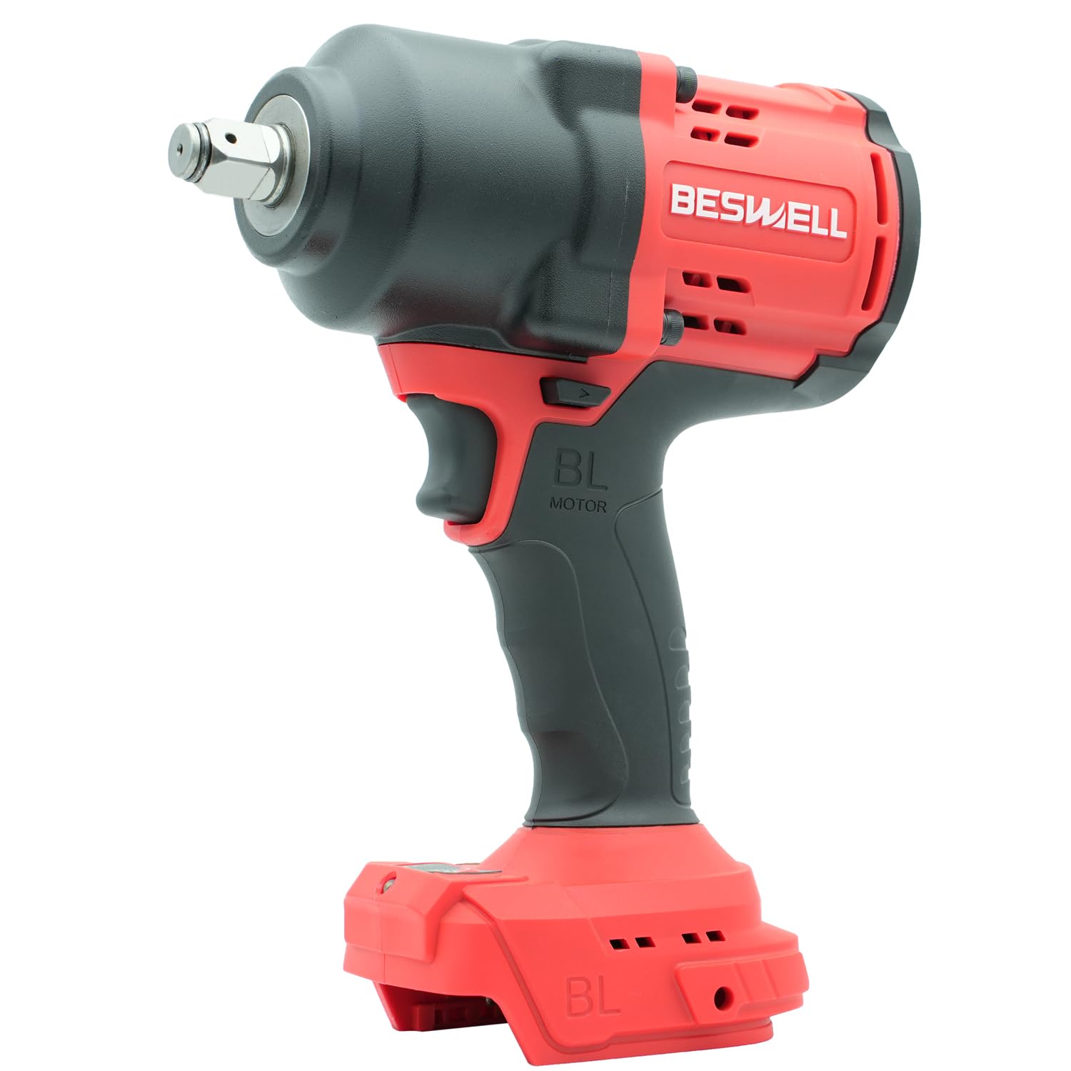 BESWELL CIW-112B1 Avvitatore a percussione senza fili da 1/2" per batteria Makita 18 V, avvitatore a percussione elettrico senza spazzole ad alta coppia, avvitatore a percussione con velocità a 4