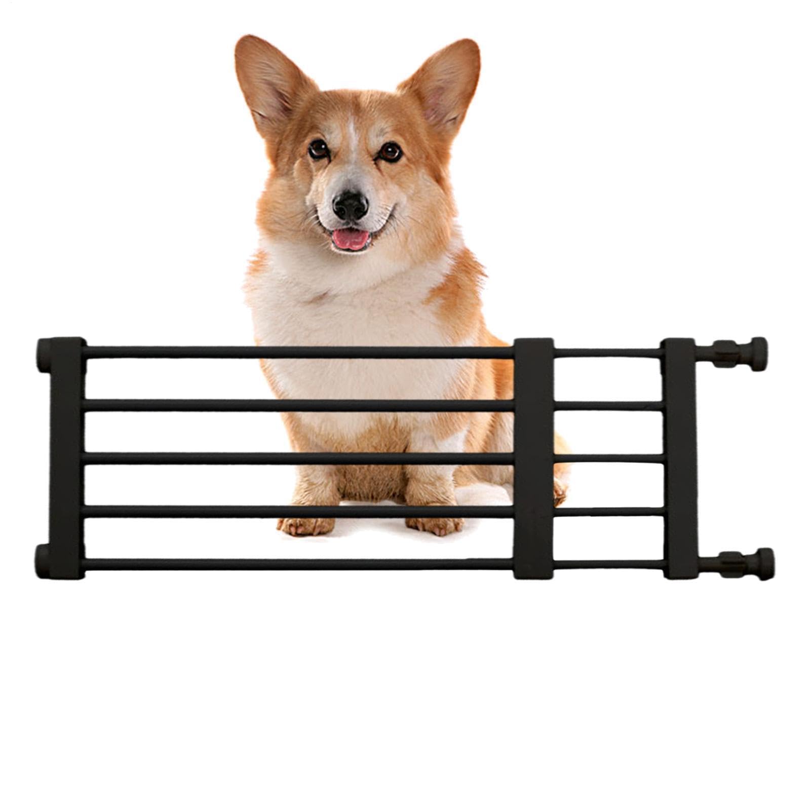 Puerta De Barrera para Mascotas para Interiores: Puertas Telescópica para | Perros, Puertas Seguridad Independiente, Barrera De Ancho Ajustable | Puerta Interior para Perros De Diseño Moderno Y