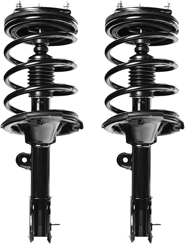 272300/272299 Conjunto de amortiguador y muelle helicoidal Reemplazo del lado del conductor y del pasajero para Santa Fe 2009-2007 3.3/2.7 L FWD;