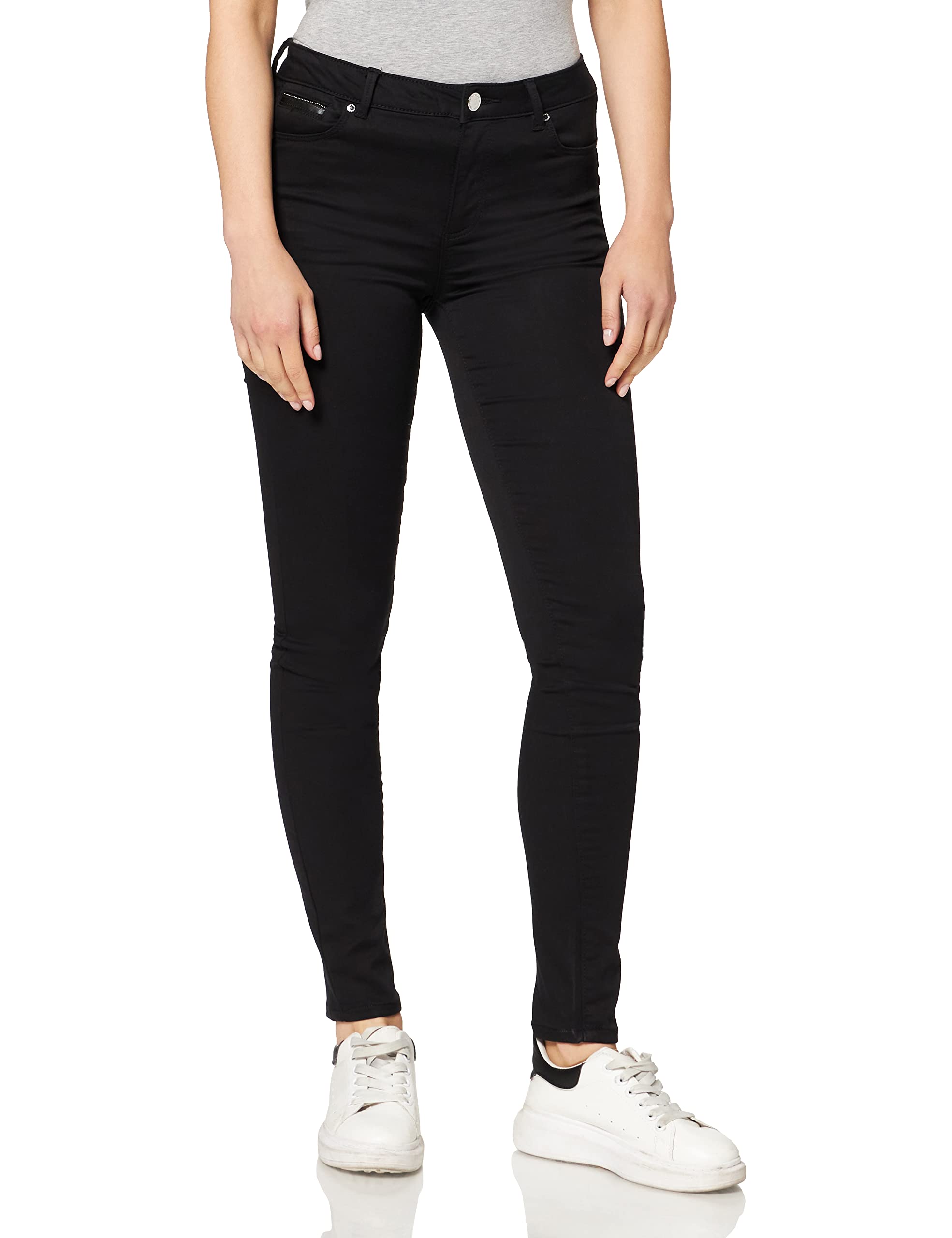 Morgan Pantalon Slim Détail Faux Cuir 212-paco - Pantalon - Pantalon - Femme