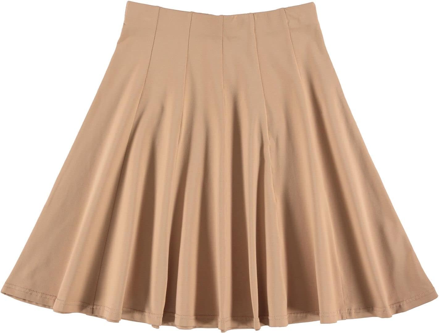Girls Uniform Pleated Soft Cotton Panel Skirt