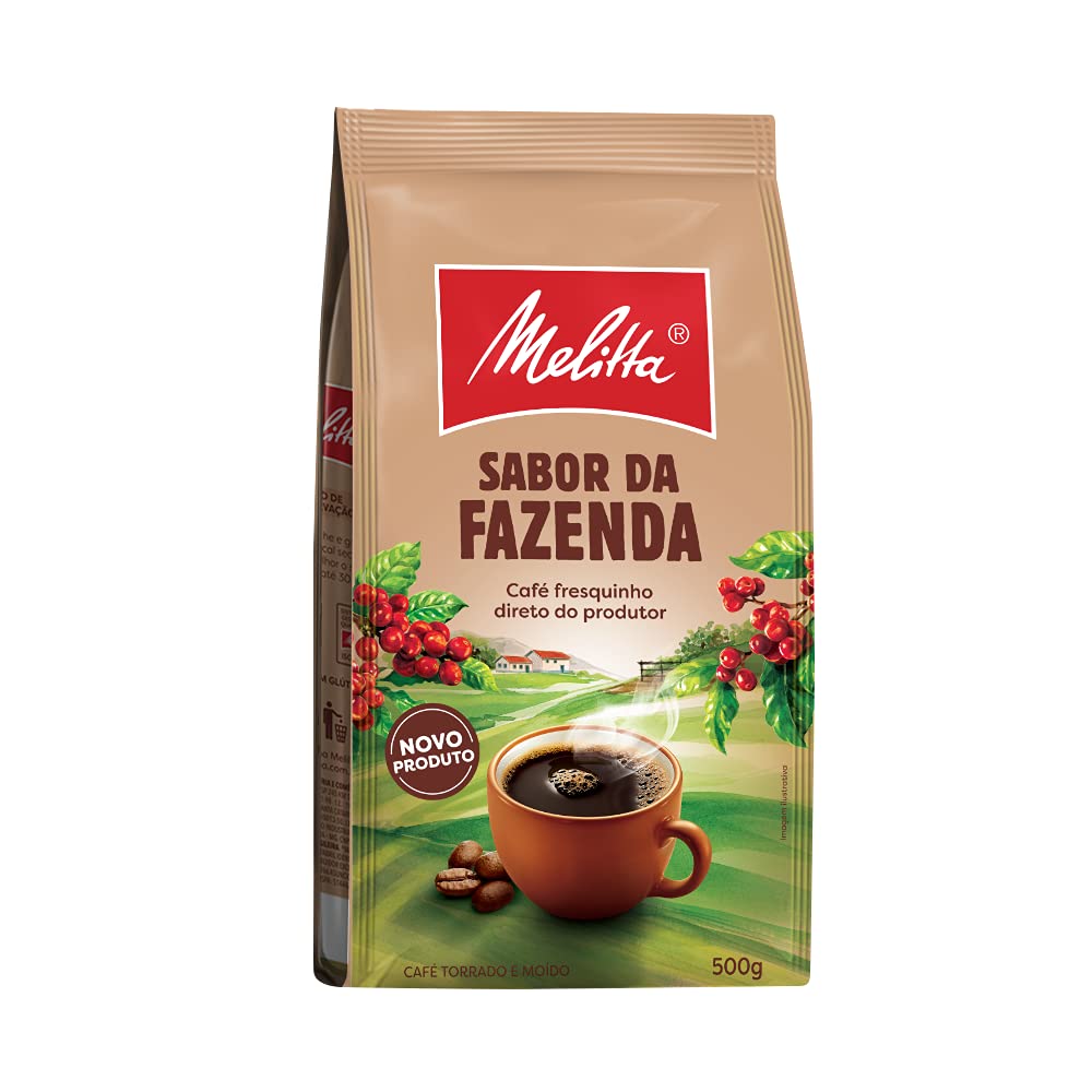 CAFÉ MELITTA SABOR DA FAZENDA POUCH 500g