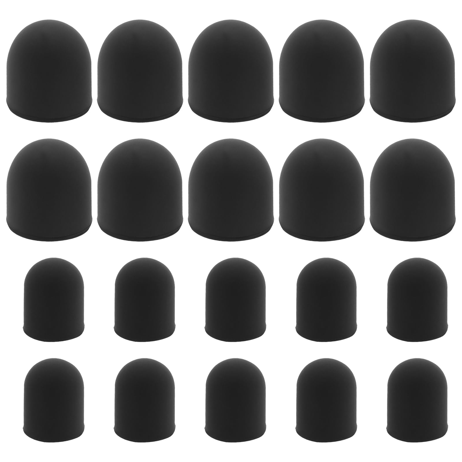 Be In Your Mind 20PCS Replacement Rubber Tips 7mm/5mm Compatible with StylusHome 2-in-1 Rubber Tips Universal Stylus Pens Touch Screen Stylus Tips