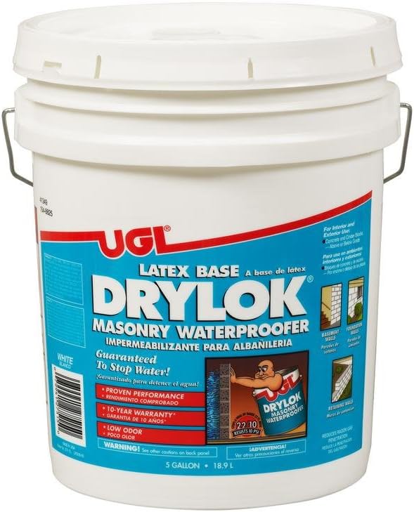 UGL 5-gal. White Ready Mixed Latex Base Drylok Waterproofer