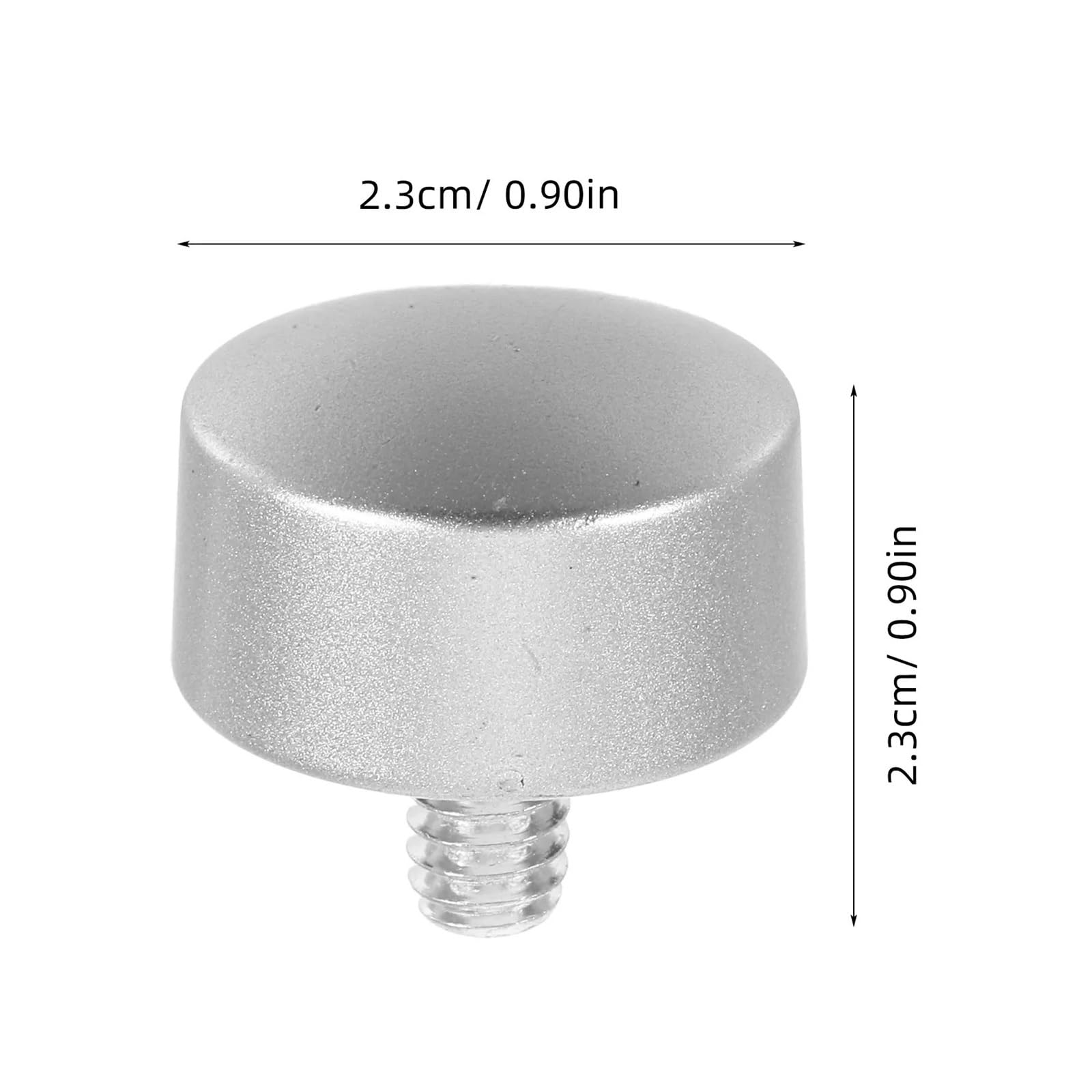 Lot de 6 embouts de tringle à rideaux décoratifs élégants pour tringle à rideaux