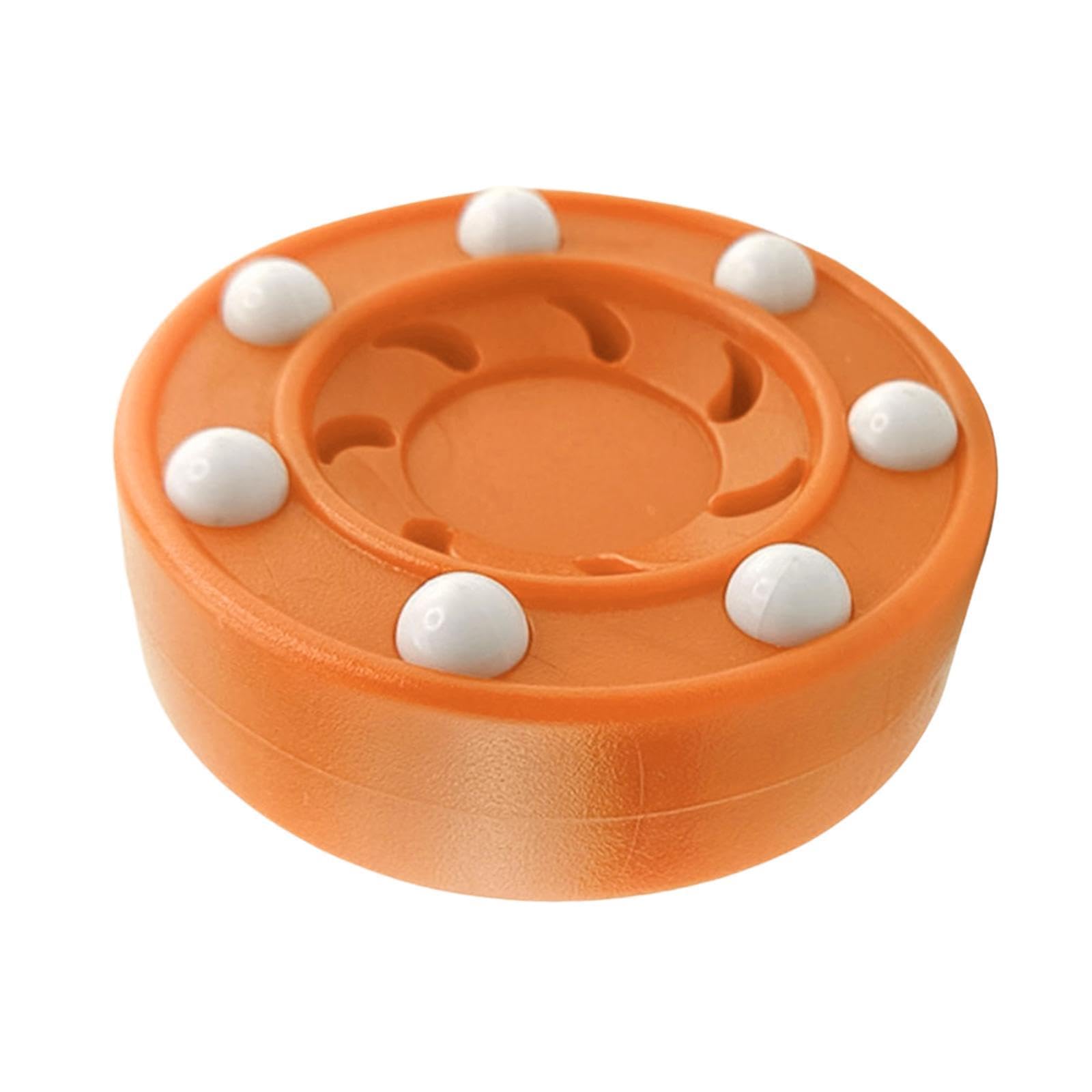 ATORSE Hockey Puck Novelty Equipment Training Aid for Gym Roller Skating Practicing Orange- Sporting Goods- Team Sports- Ice & Roller Hockey- Pucks-image-22