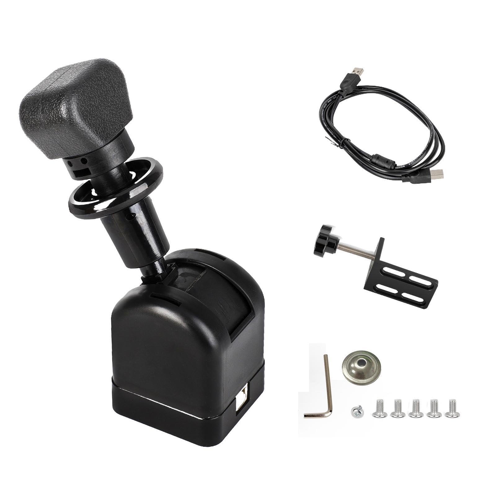 SUIOPPYUW Accessorio per giochi Handbrake Freno a mano USB con impugnatura comoda che migliora le prestazioni di corsa senza sforzo Gioco di corse per PC USB compatibile