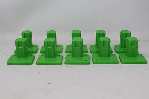 Soporte para herramientas Ryobi de 18 V, color verde, 10 organizadores