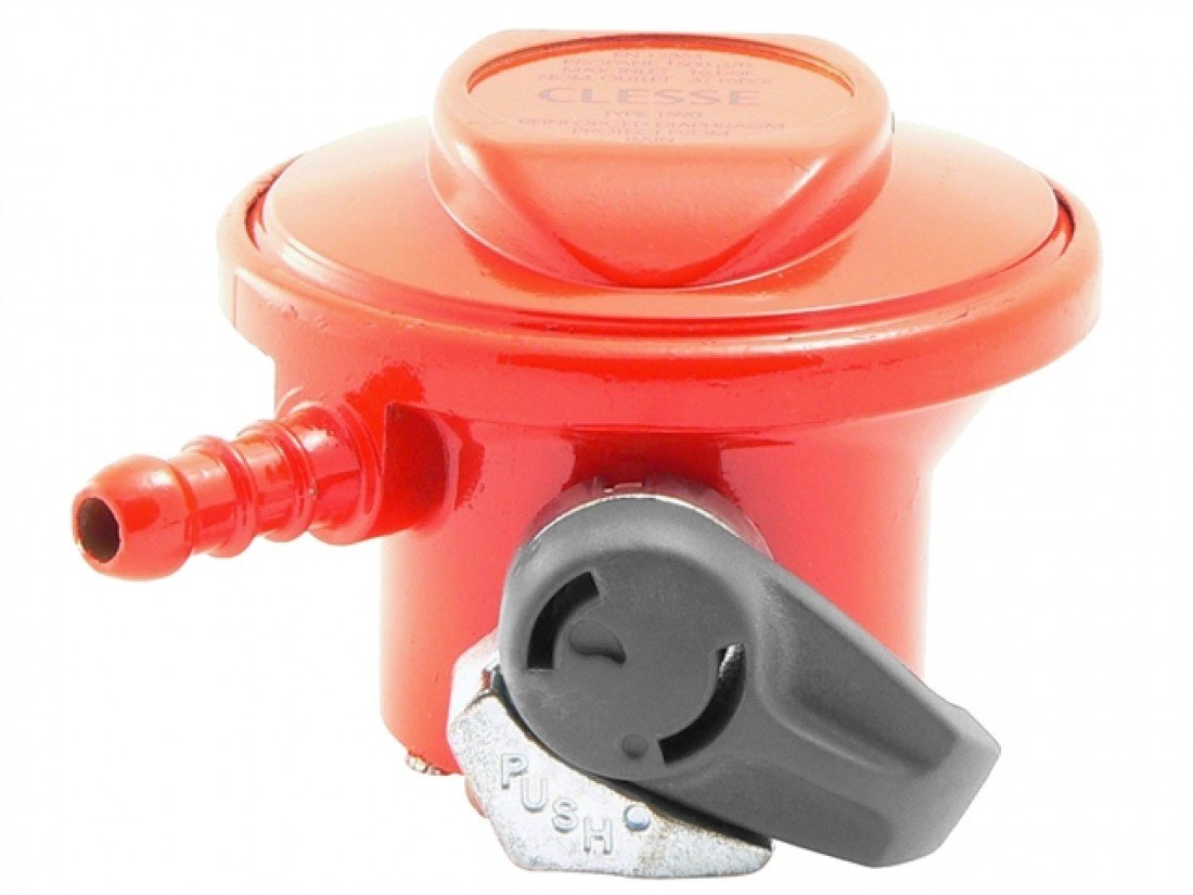 Lifestyle 27mm Propane Clip On LPG Gas Regulator - (Compatibable With Calor Pati