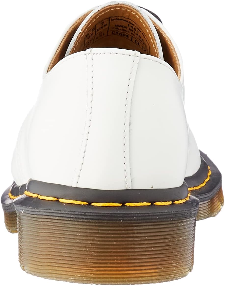 Dr. Martens unisex-adult womens 1461 Smooth Leather Shoes