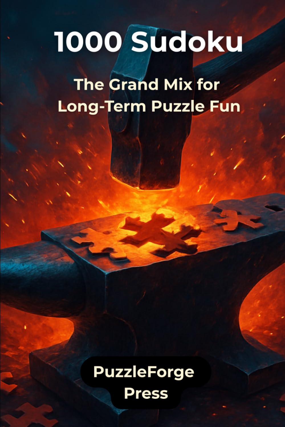 1000 Sudoku: The Grand Mix for Long-Term Puzzle Fun (PuzzleForge™ Mixed Sudoku Forge Series – Variety Brain Training Puzzles)