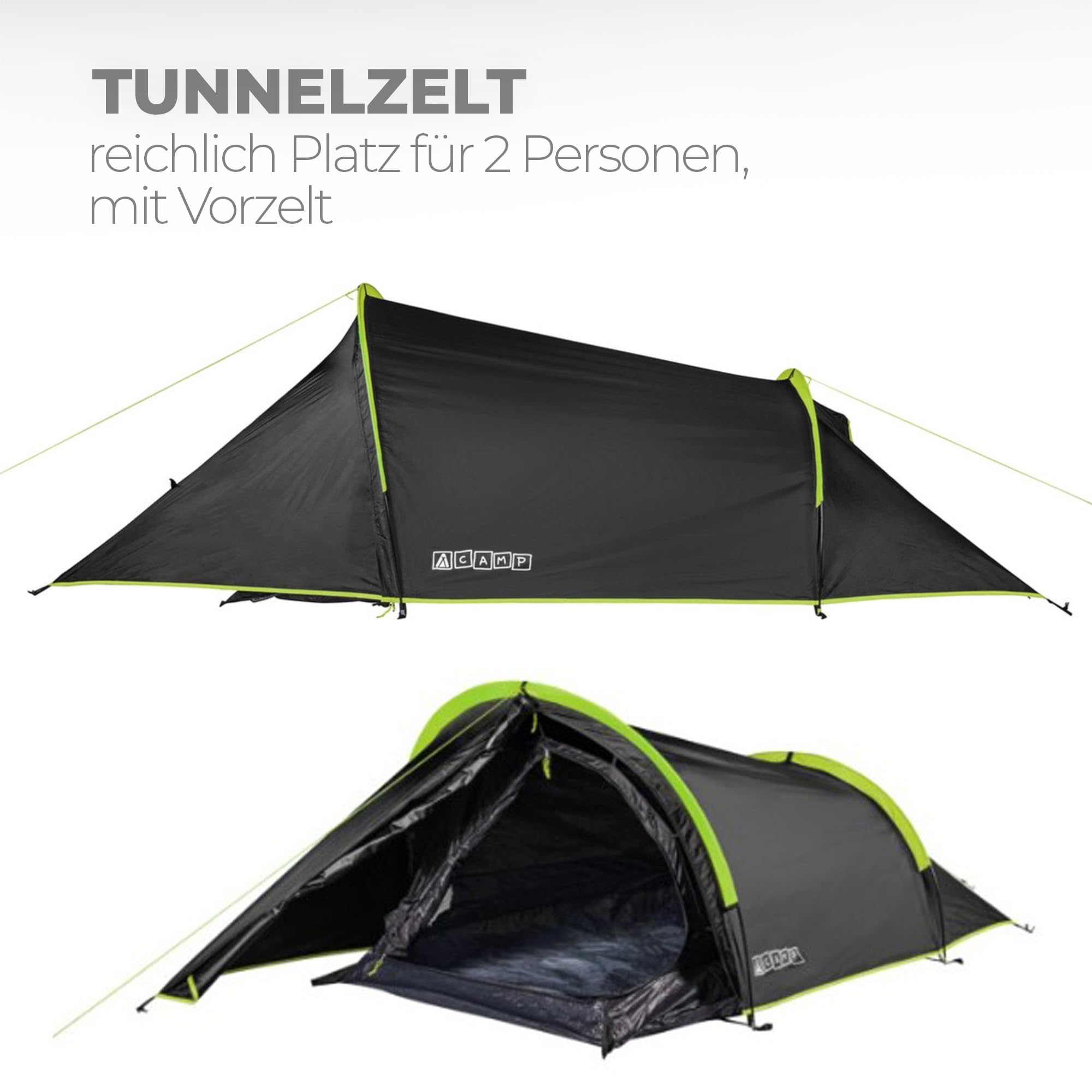 Bestlivings Trekkingzelt Ultraleichtes 2 Personen Zelt - 305x135x95cm  Tunnelzelt mit Vorzelt Wasserdicht 3000 mm - fr Trekking, Bikepacking,  Outdoor & Festivals : Amazon.de: Sport & Freizeit