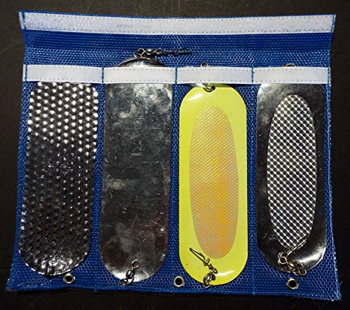 Lure Safe #23vmb-Vinyl-mesh Series- 4-3"x9" Pocket Sleeve fits 0 Size Dodgers and 8