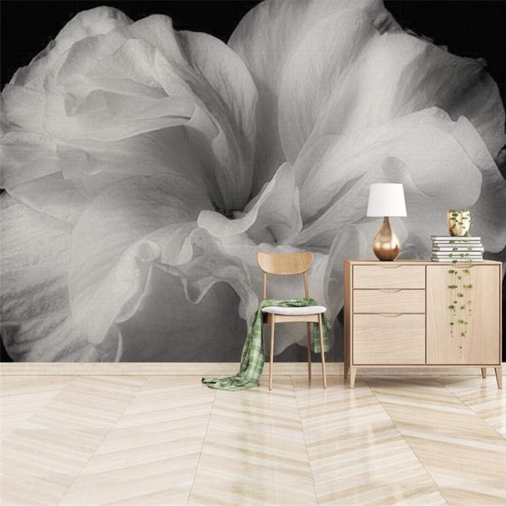 Paysage abstrait fleur blanche 3D pour agrandir une chambre