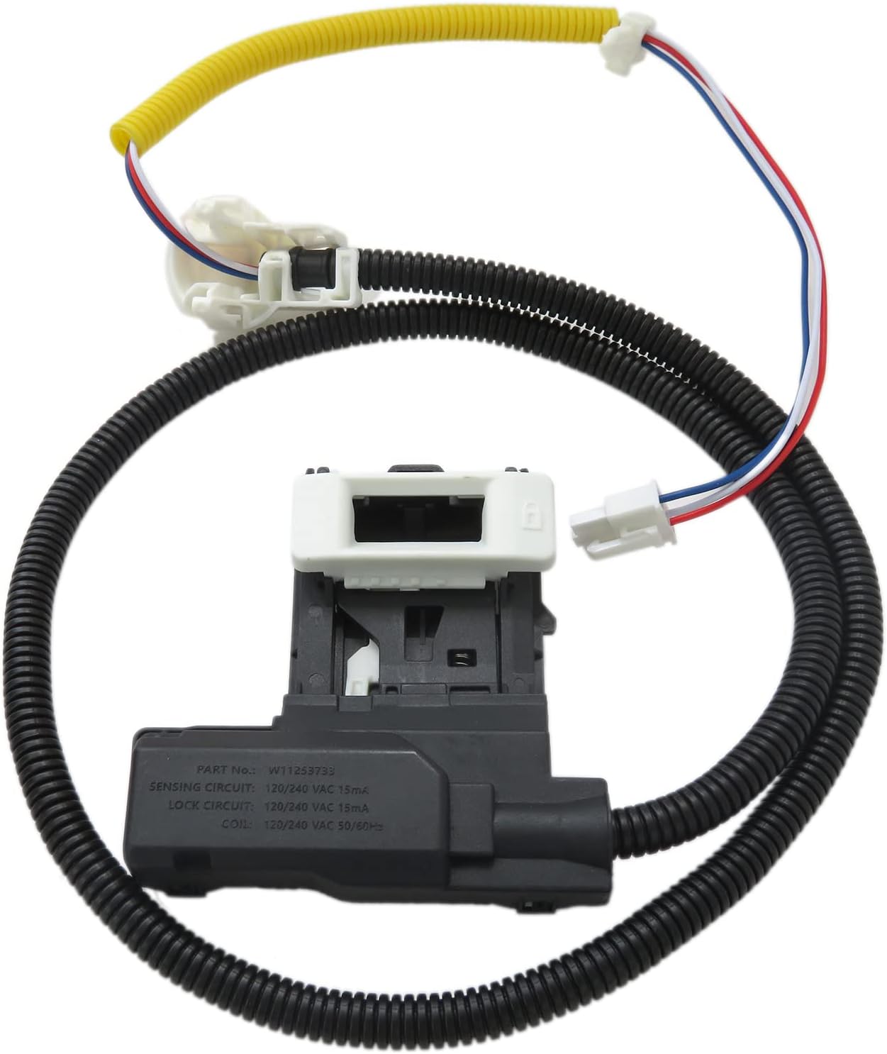 W11307244 W10682535 Washer Lid Lock Assembly (3Wire