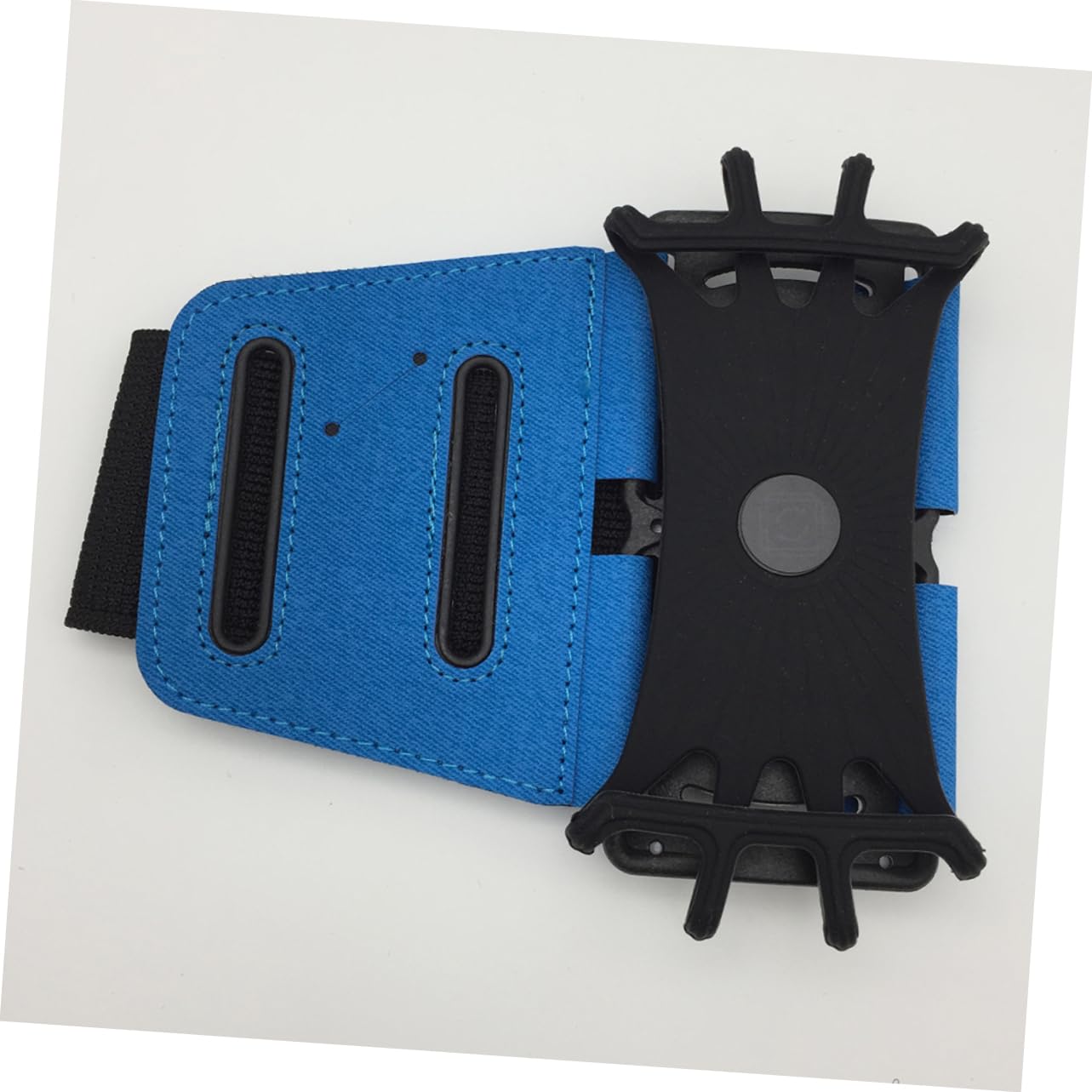 WOONEKY 2pezzi Belt Holder Per Smartphone Rotazione Per Attività Outdoor e Running e Cuffie Colore Blu