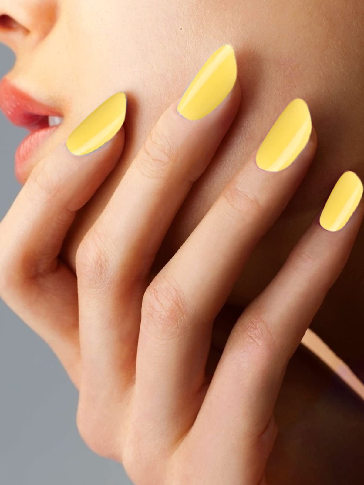 Amazon.com: 20Pcs Semi Cured Gel Nail Polish Strips,HOINCO Yellow Street  Nail Strips Self-Adhesive Full Wrap Gel Nail Art Sticker Manicure Stickers  with Nail File and Stick : Beauty & Personal Care