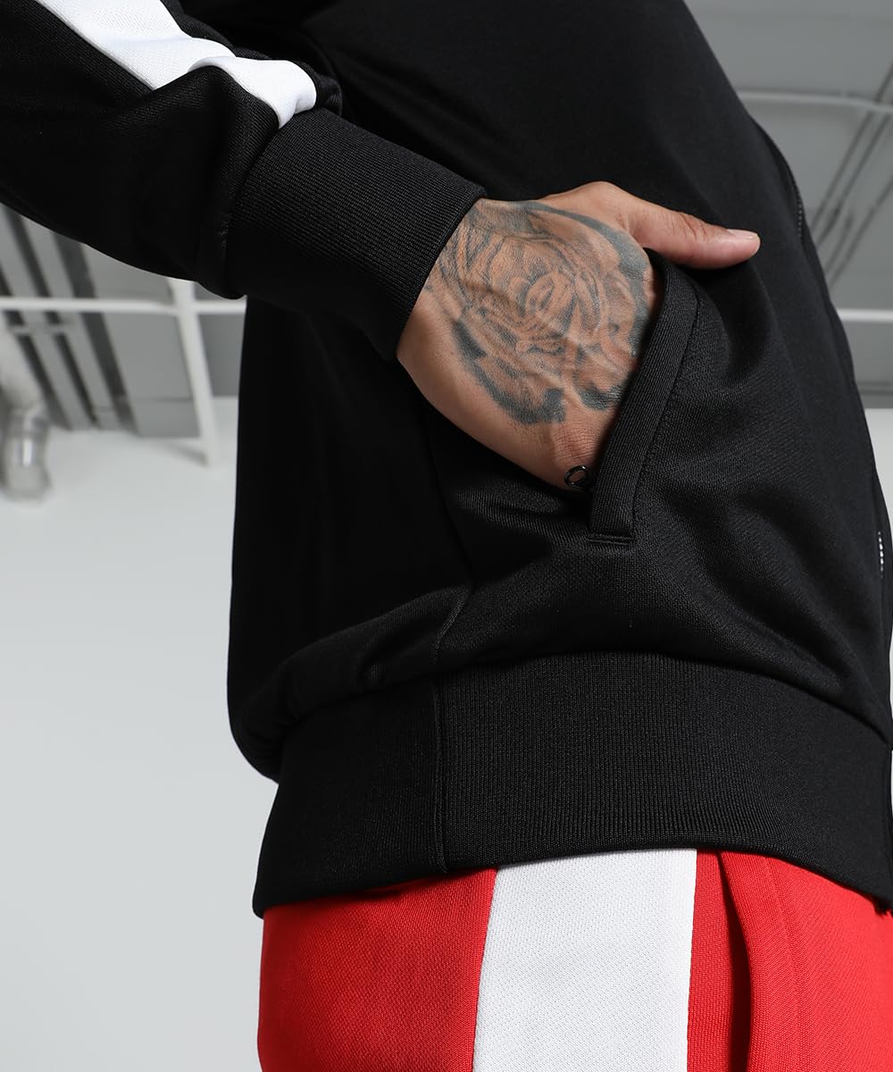 Puma Men's A-Line Coat (631447_Black - Image 6 thumbnail