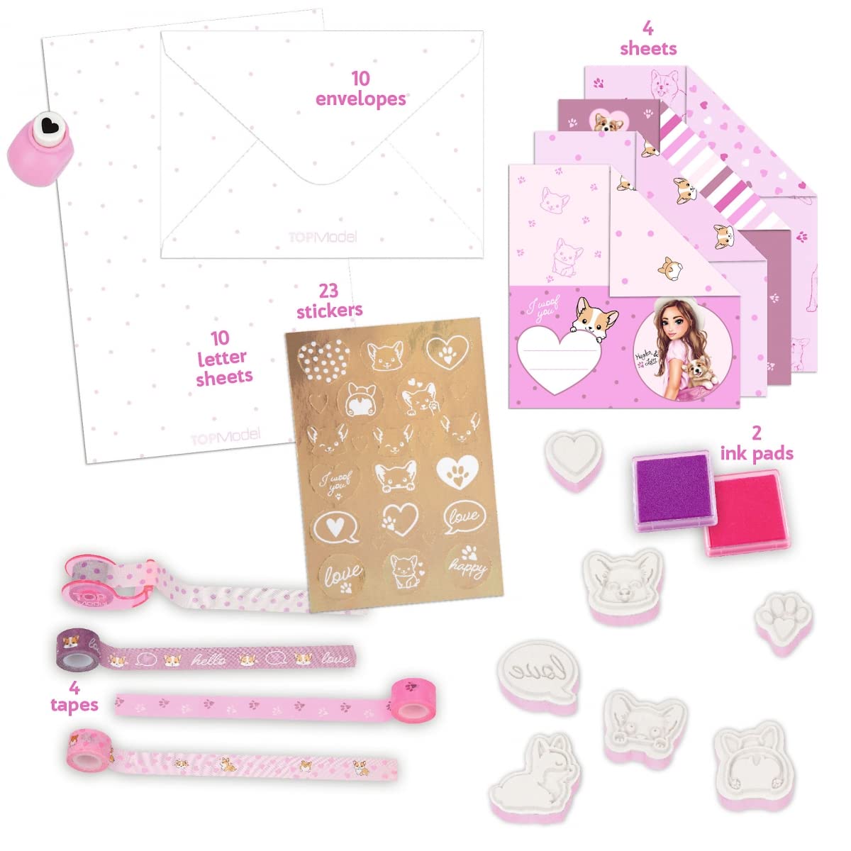 CARTA DE AMOR SET TOP MODEL