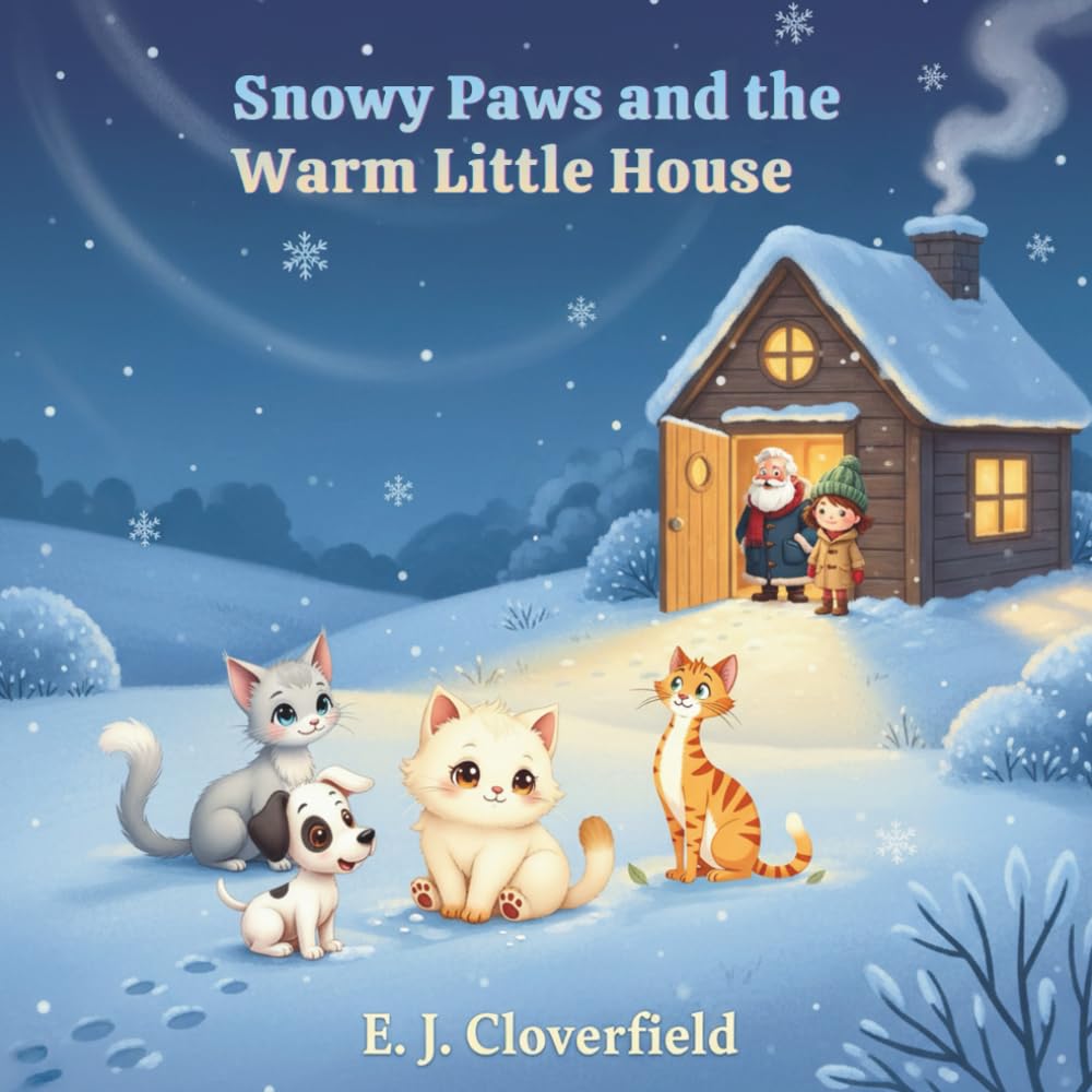 Snowy Paws and the Warm Little House: A Heartwarming Winter Story About Kindness and Helping Others