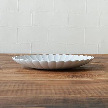 Amazon.co.jp: 1616 Arita japan 有田焼 中皿 TYパレス160 plain gray