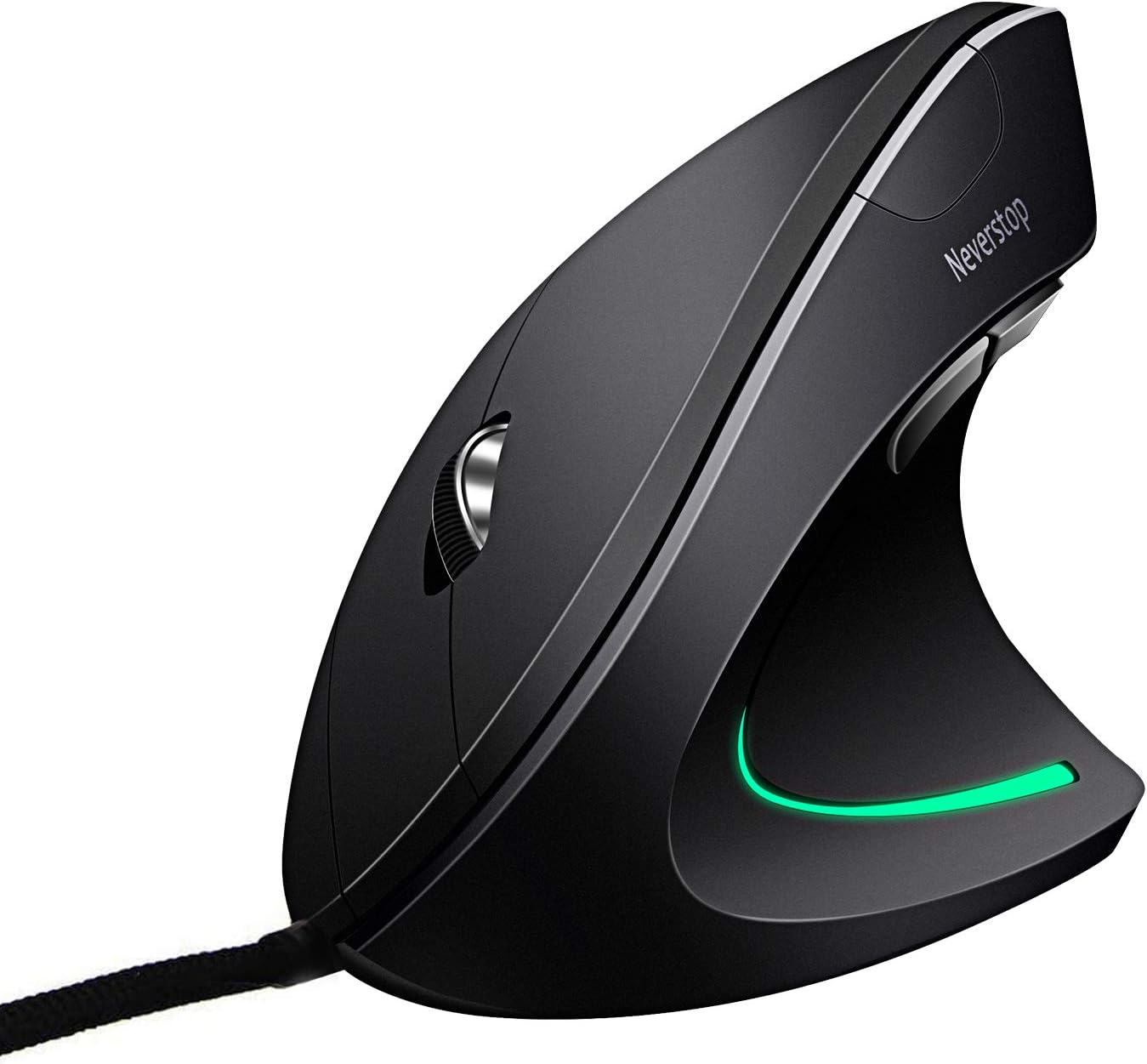 shoplease Wired Vertical Mouse, Optical Ergonomic Mouse with 4 ...