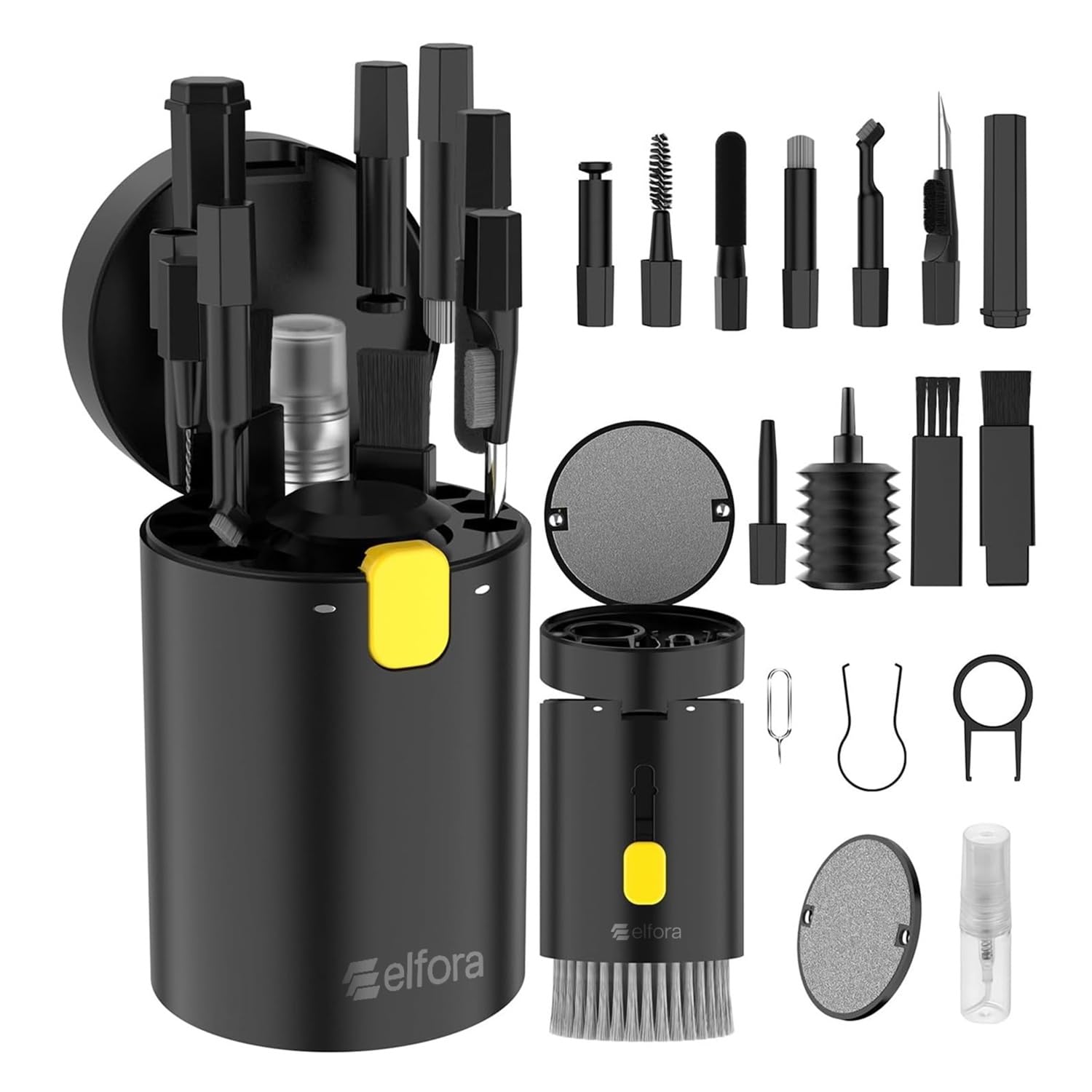 Elfora Electronic 20 in 1 Cleaning Kit| Multifunction Tool Kit with Sc