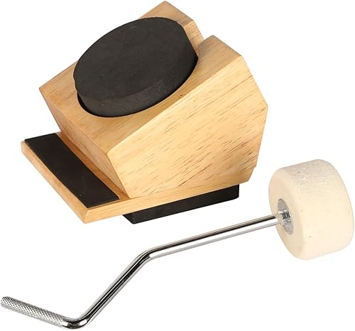 Miniatura 2 de Almohadilla de práctica de bombo Janerock con batidor de tambor (no incluido)