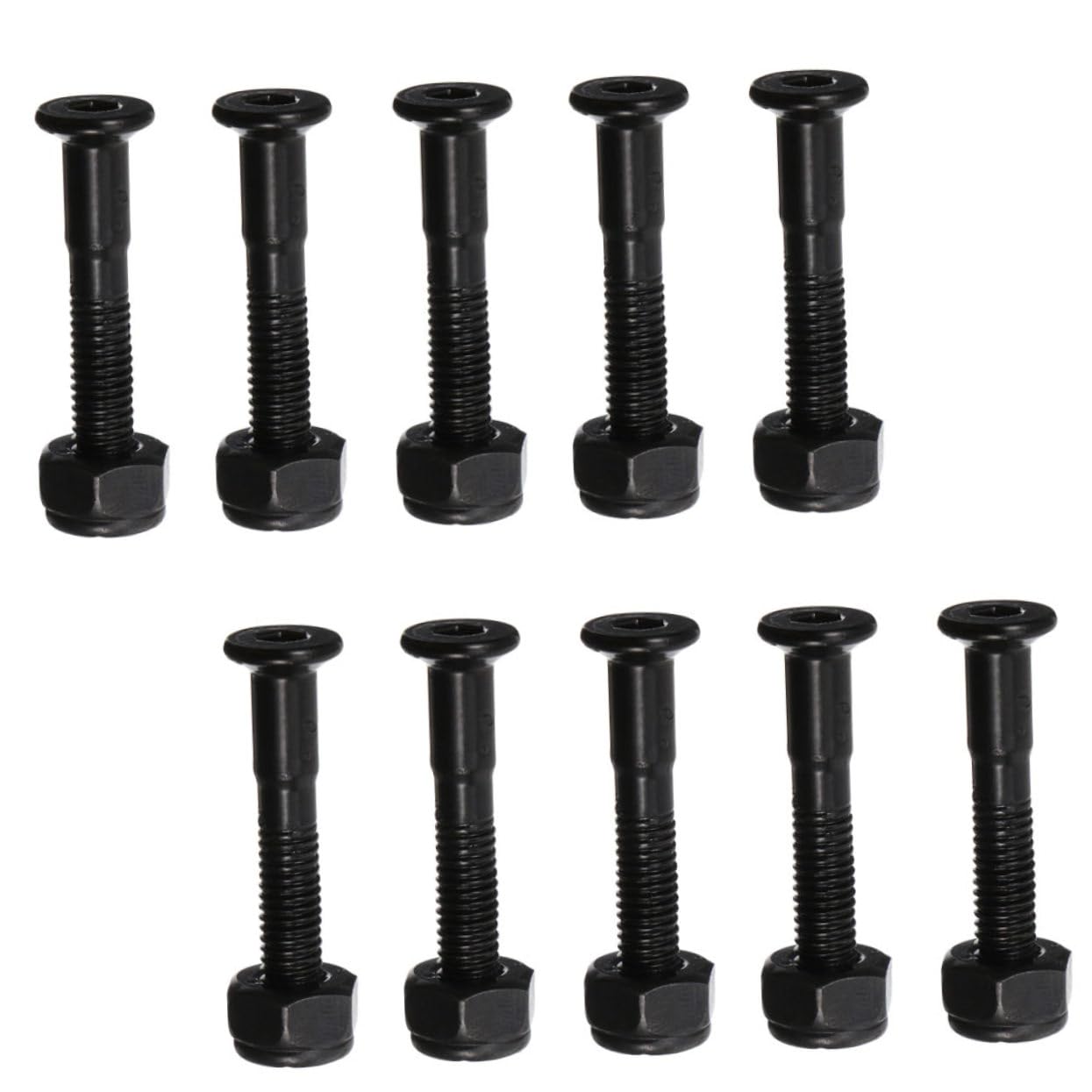 GOOHOCHY Skateboard Deck Wall Mount Accessories 40 Pieces Hardware Set Replacement Mounting Bolts Screws
