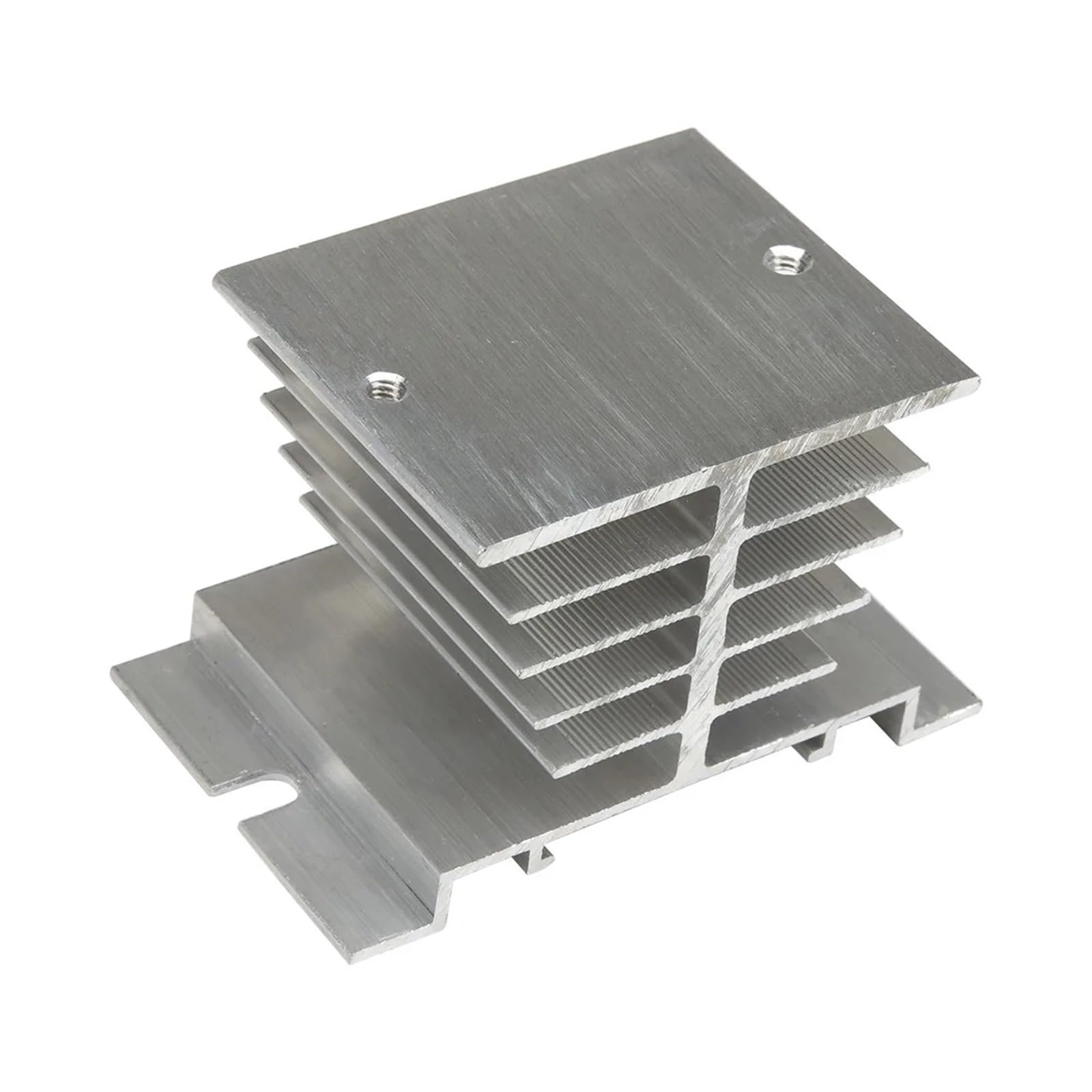 Relais statique monophasé 40A FHSI01-50W blanc avec dissipateur thermique SSR