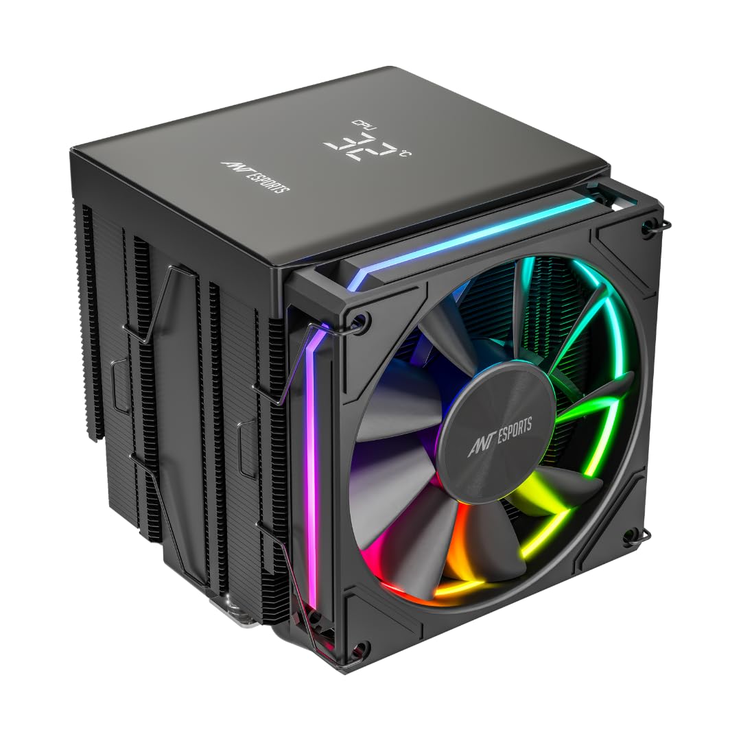 Ant Esports V8 Digital CPU Air Cooler CPU Fan with at ₹4,299 (27% Off) – Amazon