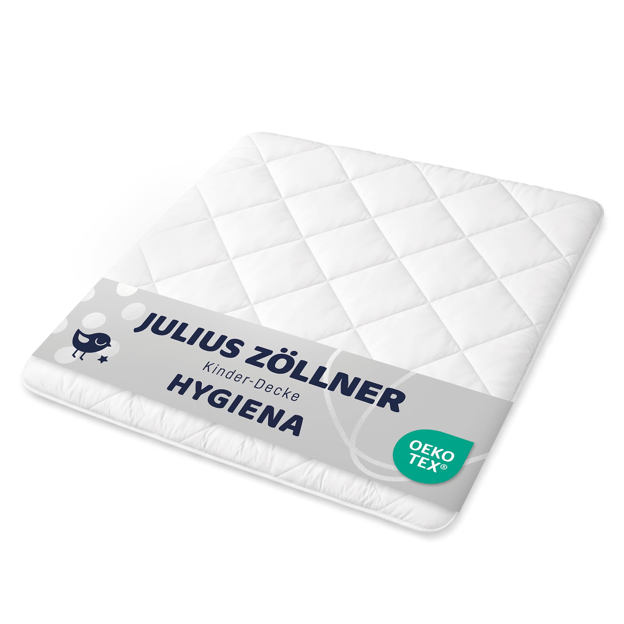 Julius Zöllner Decke Hygiena, waschbar 95°C, allergikergeeignet, Standard 100 by OEKO-TEX, Größe 80x80 cm